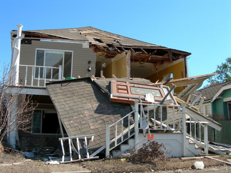 Storm Damage Scene